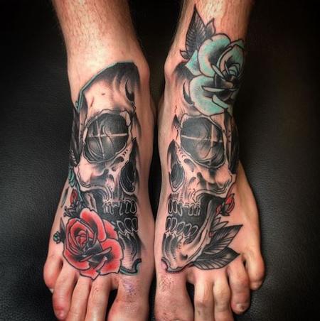 Tattoos - Billy Williams Deaftones Skull - 138452
